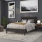 Flash Furniture Bristol Metal Tufted Upholstered Full Size Headboard in Black Fabric HG-HB1725-F-BK-GG - alternate 6